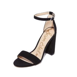 SAM EDELMAN - Black Suede Yaro Block
Heel Sandal